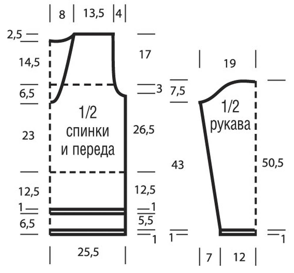 Вязаный женский пуловер с косами с доставкой