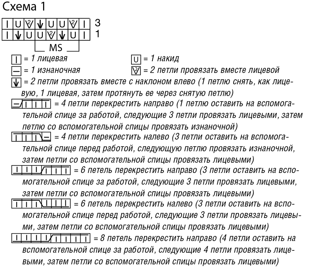 Джемпер с сочетанием узоров