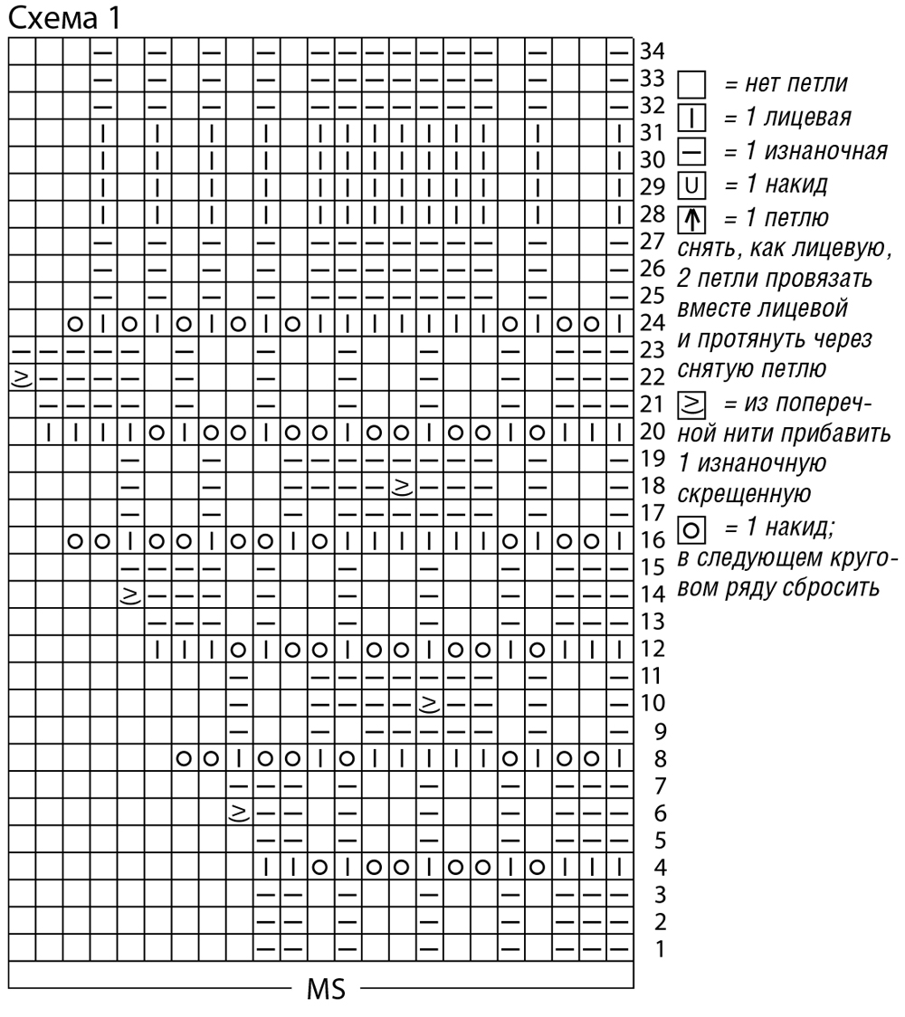 Топ с круглой кокеткой