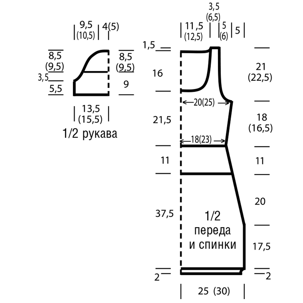 Платье в морском стиле