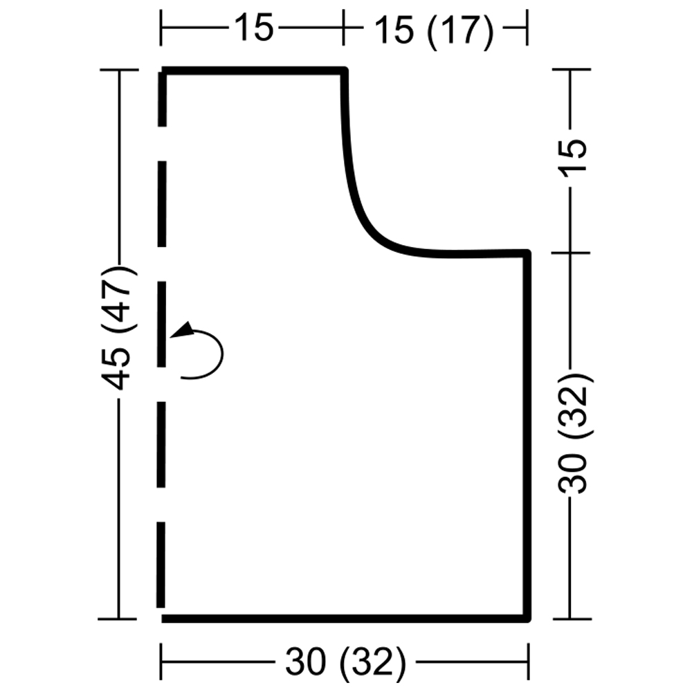 Ажурный топ