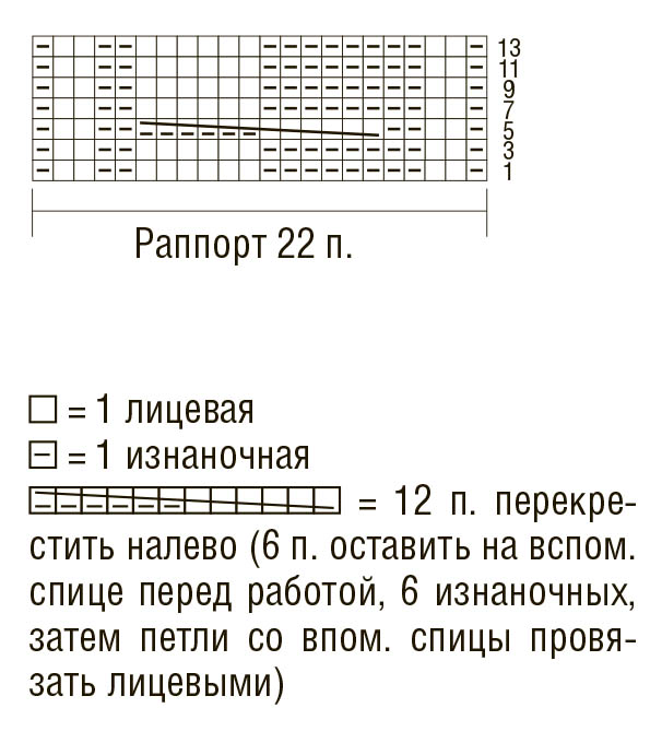 «Жемчужный» свитер с «косой»
