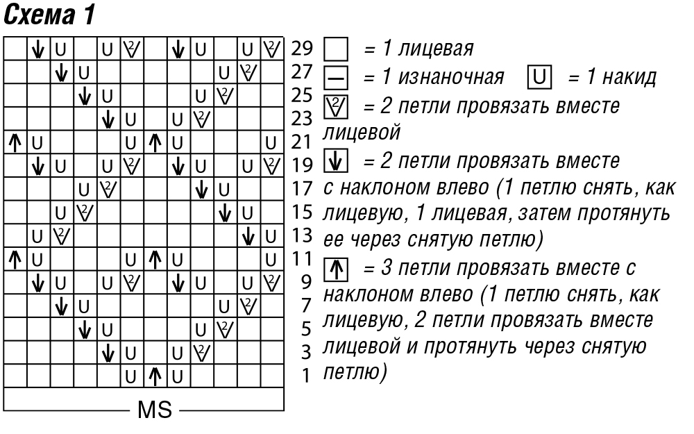Туника с ажурным узором