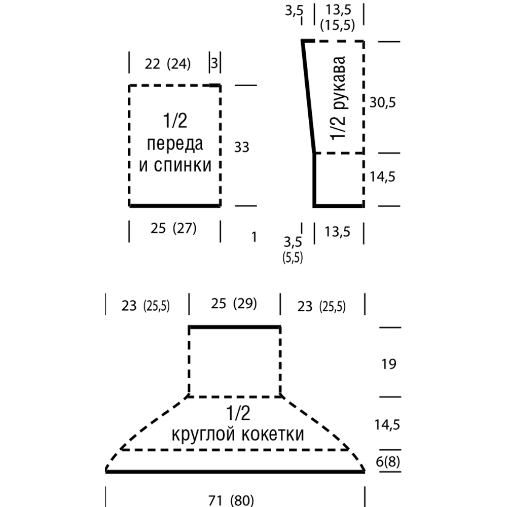 Круглая кокетка схема и расчет мастер. Круглая кокетка вязание снизу. Свитер с круглой кокеткой схема снизу вверх. Кокетка спицами снизу вверх вкруговую. Свитер с круглой кокеткой снизу спицами.