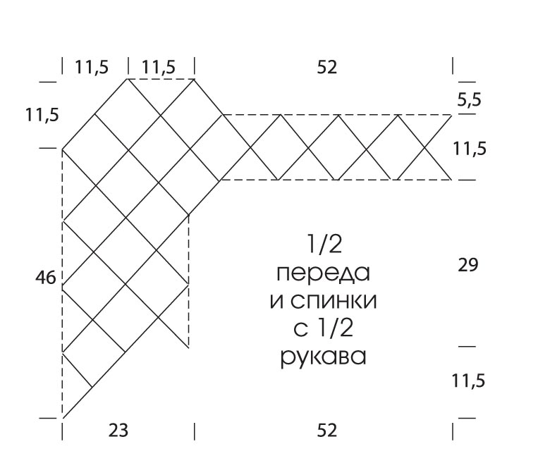 Схема квадратного шляпы