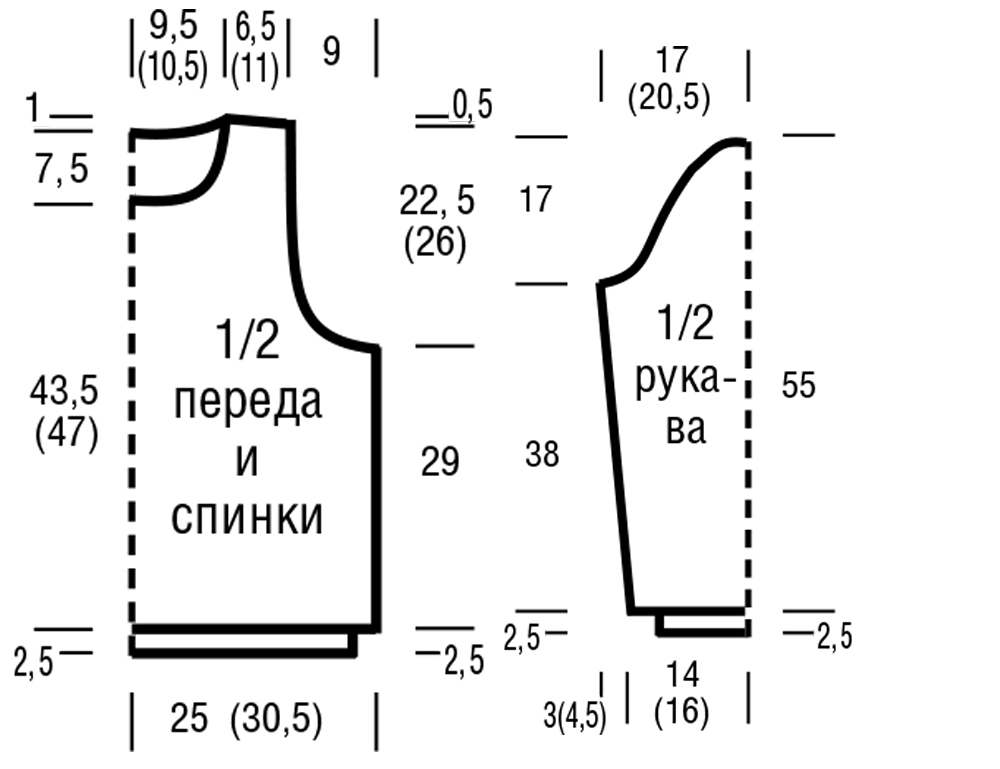 Свитер брат 2 схема