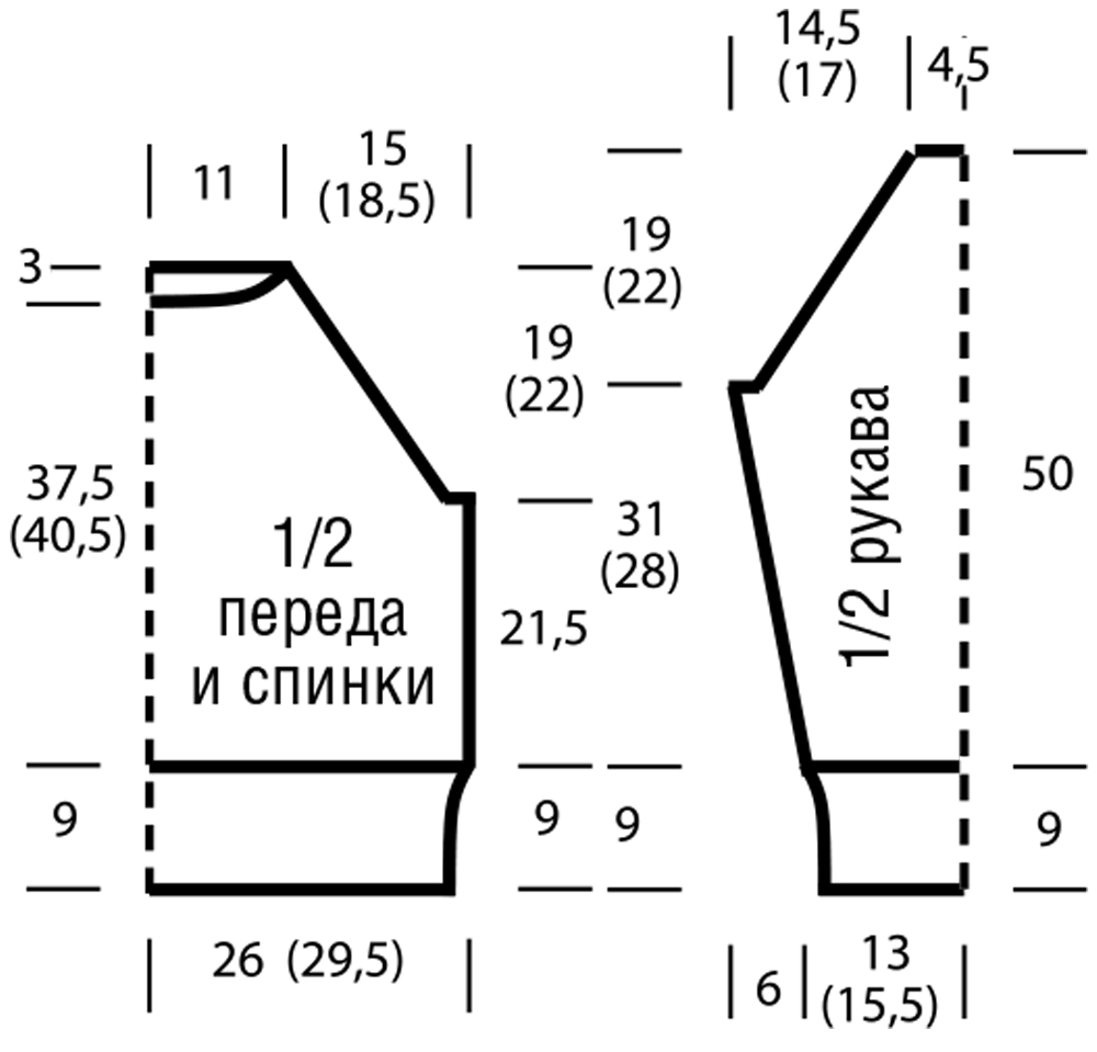 Коралловый джемпер