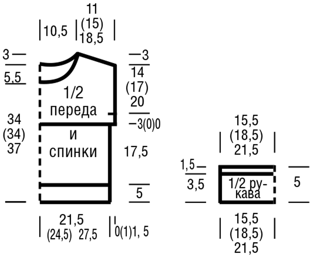 Короткий джемпер