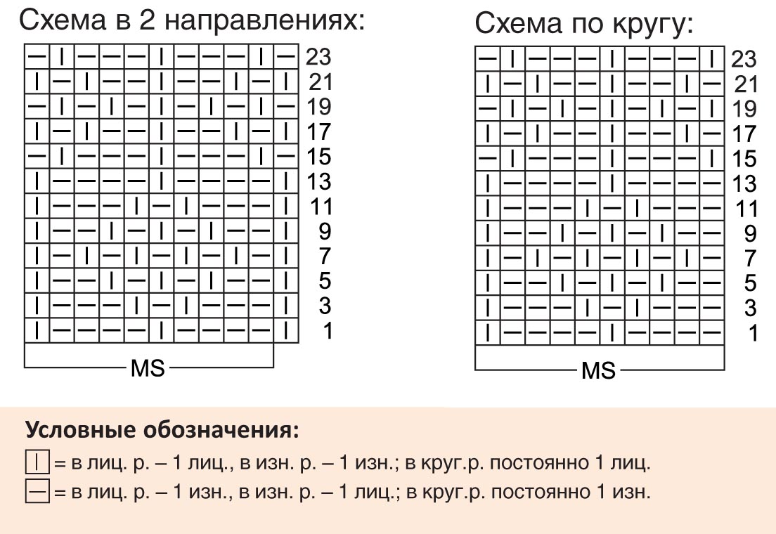 Схема ромб для мелирования