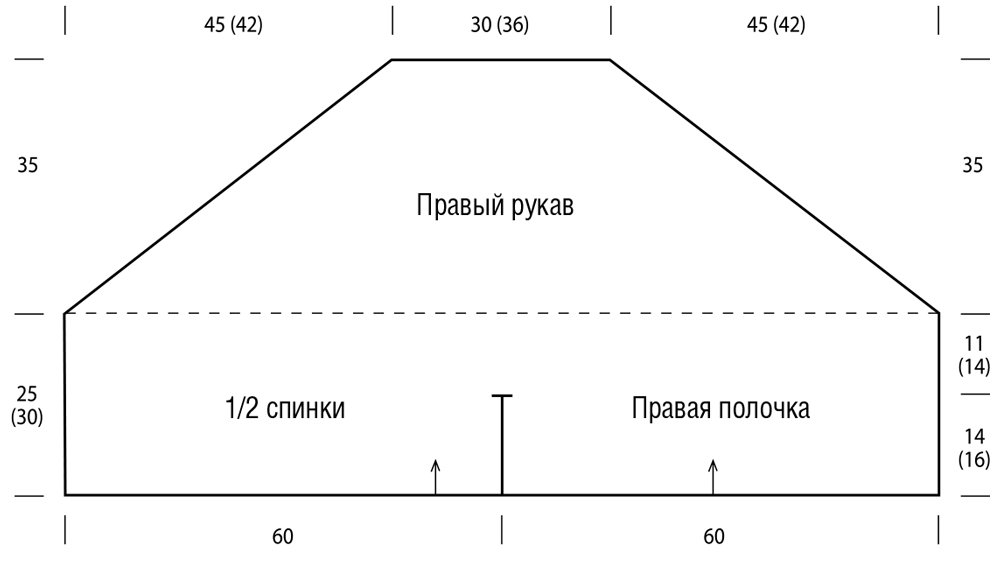 Летучая мышь крючком схемы и описание